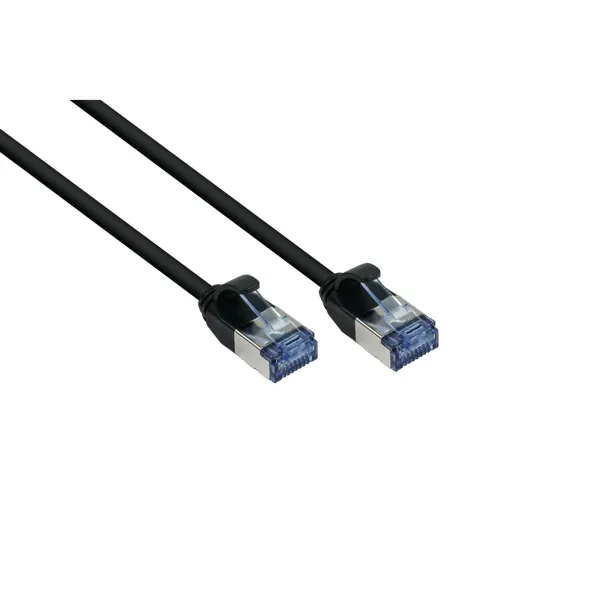 VARIA Group - 8060-HS050S - Patchkabel Cat.6a, U/FTP, 5m, schwarz