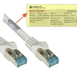 VARIA Group - 8064-H050 - Patchcable Cat.6a, S/FTP, 5m, grey