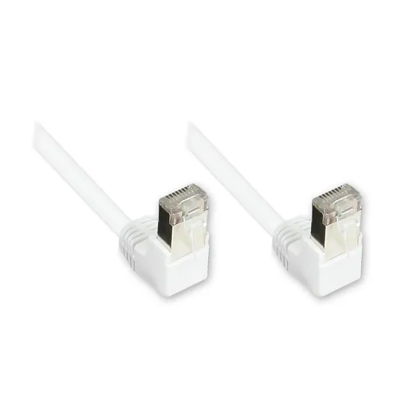 VARIA Group - 805W-005WI - Patchkabel Cat.5e, F/UTP, 0,5m, weiß