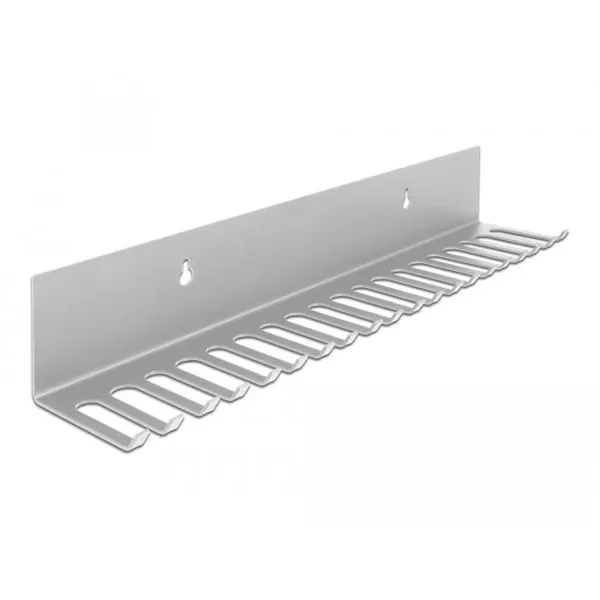 Delock - 66888 - Kabelhalterung 318 x 65 mm zur Wandmontage grau
