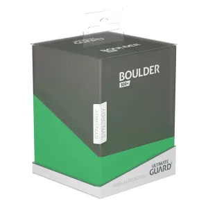 Ultimate Guard - UGD011334 - Boulder Deck Case 100+ SYNERGY Black/Green