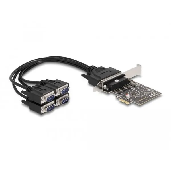 Delock - 66324 - PCI Express card to 4 x serial RS-232