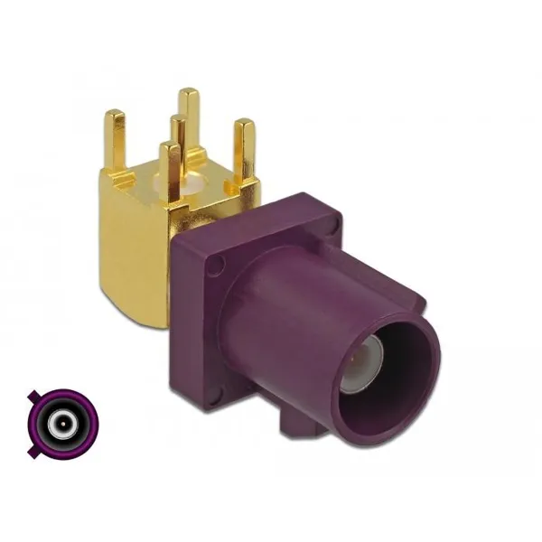 Delock - 89775 - FAKRA D plug 90° PCB