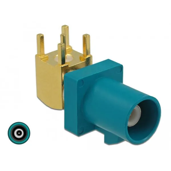 Delock - 89782 - FAKRA Z Plug 90° PCB