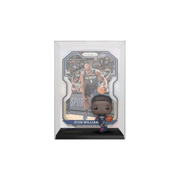 Funko - FK60528 - Funko Pop!, NBA Trading Card POP! Basketball Vinyl Figure Zion Williamson