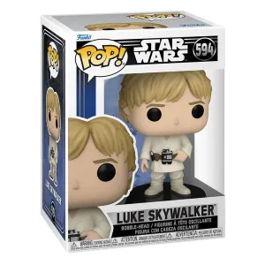 Funko - FK67536 - Funko Pop!, Star Wars New Classics POP! Star Wars Vinyl Figur Luke