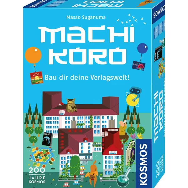 Kosmos - FKS6823780 - Machi Koro 200 Jahre KOSMOS, Brettspiel für 2-4 Spieler, ab 8 Jahren