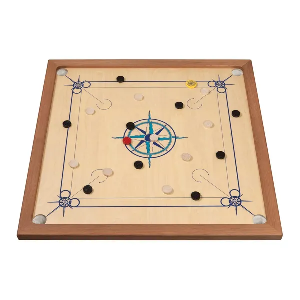 Philos GmbH & Co. KG - 8211 - Carrom Standard, Brettspiel, für 2-4 Spieler, ab 6 Jahren
