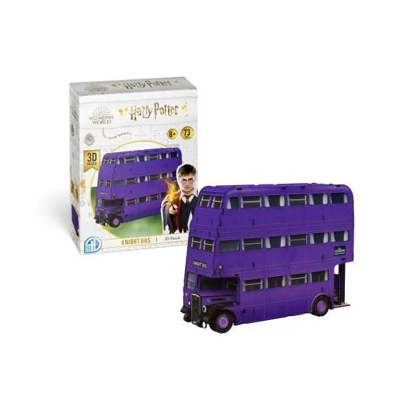 Revell - 00306 - Harry Potter Knight Bus - 3D Puzzle, 73 Teile, ab 8 Jahren