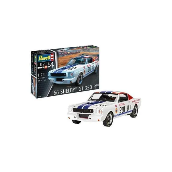 Revell - 07716 - Revell 1966 Shelby GT 350 R, model kit, 79 parts, 12 years and up