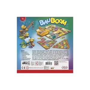 AMIGO Spiel + Freizeit GmbH - 01613 - Bauboom, Brettspiel, für 2-4 Spieler, ab 5 Jahren (DE-Ausgabe)