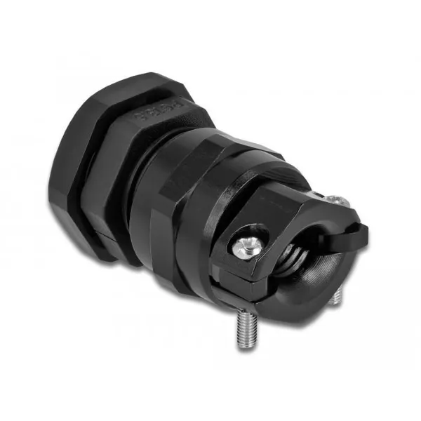 Delock - 60355 - Kabelverschraubung PG13,5 mit Zugentlastung und Biegeschutz schwarz