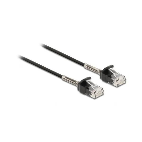 Delock - 87018 - Netzwerkkabel RJ45, U/UTP, 2m, schwarz