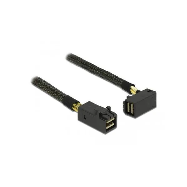 Delock - 83643 - Delock Cable Mini SAS HD SFF-8643 to Mini SAS HD SFF-8643 angled 1 m