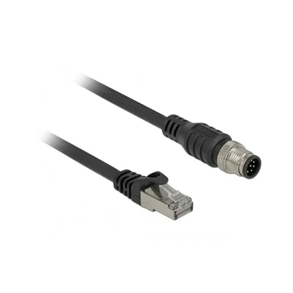 Delock - 84926 - Netzwerkkabel RJ45, S/FTP, 10m, schwarz