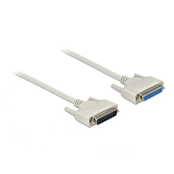 Delock - 83207 - Delock Serielles Kabel D-Sub 25 Stecker zu Buchse 2 m