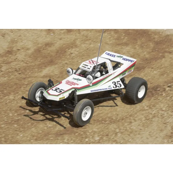 TAMIYA - 300058346 - RC Car,1:10 RC The Grasshopper I 2005 2WD LWA