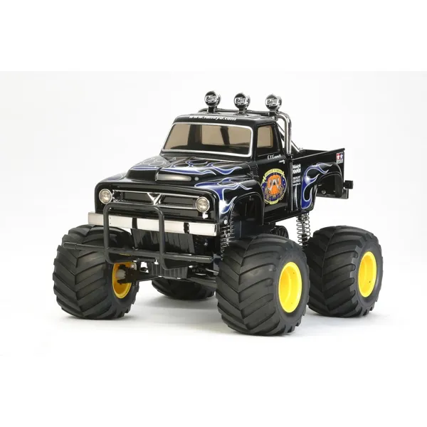 TAMIYA - 300058547 - RC Car, 1:12 RC Midnight Pumpkin Black Edition