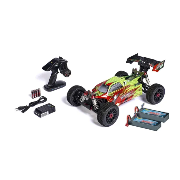 Carson - 500707142 - RC Car,1:8 Virus 4.1 4S BL2.4G 100%RTR neongelb