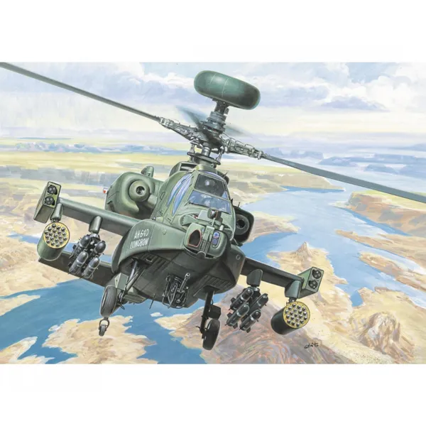 ITALERI - 510100080 - Modellbausatz,1:72 AH-64 D Apache Longbow