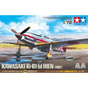 TAMIYA - 300060789 - Modellbausatz,1:72 JPN Ki-61-Id Hien