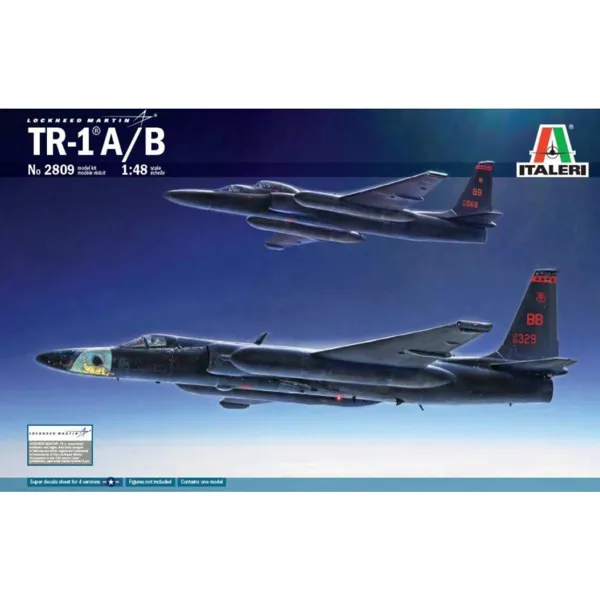 ITALERI - 510002809 - Modellbausatz,1:48 Lockheed TR-1A/B