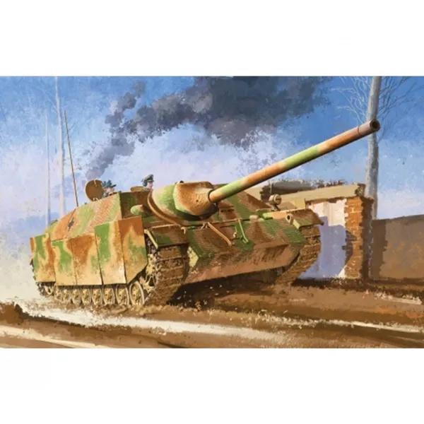 DRAGON - 540006589 - Modellbausatz,1:35 Jagdpz.IV L/70(V)w/Zim.Aug.44 prod.