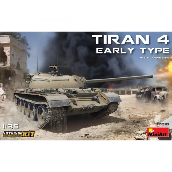MiniArt - 550037010 - Modellbausatz,1:35 Tiran 4 Frühe Pro. Interieur