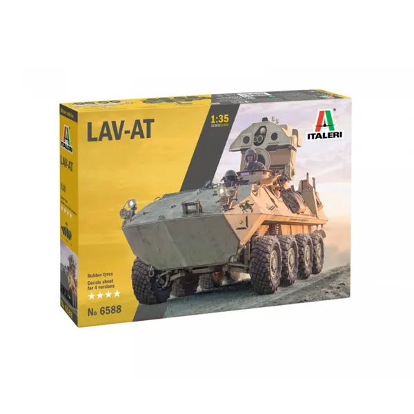 ITALERI - 510006588 - Modellbausatz,1:35 US LAV-25 T.U.A Light Armored Veh.