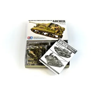 TAMIYA - 300035356 - Modellbausatz,1:35 Brit. Jagdpanzer Archer 17pdr.