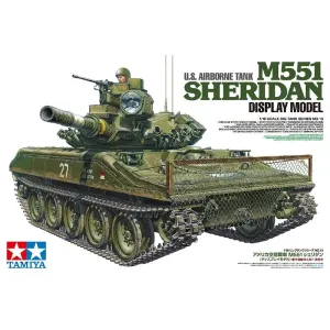 TAMIYA - 300036213 - Modellbausatz,1:16 US M551 Sheridan Standmodell