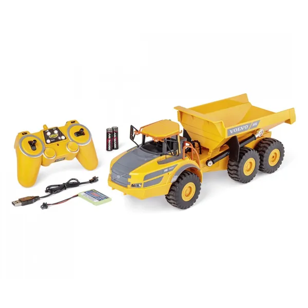 Carson - 500907669 - Modell,1:20 RC Car, Muldenkipper Volvo A40G 100% RTR