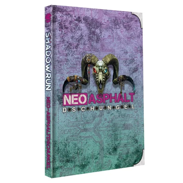 Pegasus Spiele - 46150G - Shadowrun: Neo-Asphaltdschungel (Hardcover) *Limitierte Ausgabe*, 202 Seiten (DE