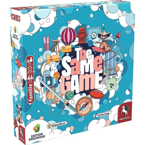 Pegasus Spiele - 59059G - The Same Game, Brettspiel, für 3-6 Spieler, ab 10 Jahren (DE-Ausgabe)