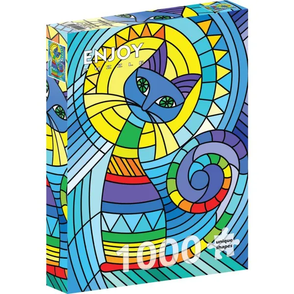 ENJOY Puzzle - ENJOY-2121 - Ornamental Cat, jigsaw puzzle, 1000 pieces