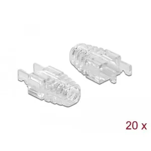 Delock - 86471 - Bend protection for RJ45 Crimp+Cut+Curve plugs 20 pieces