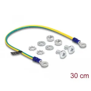 Delock - 66866 - Earthing kit for network enclosure 30 cm