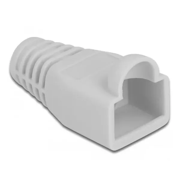 Delock - 86727 - Bend protection sleeve for RJ45 plug grey 20 pieces