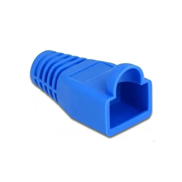 Delock - 86728 - Bend protection sleeve for RJ45 plug blue 20 pieces