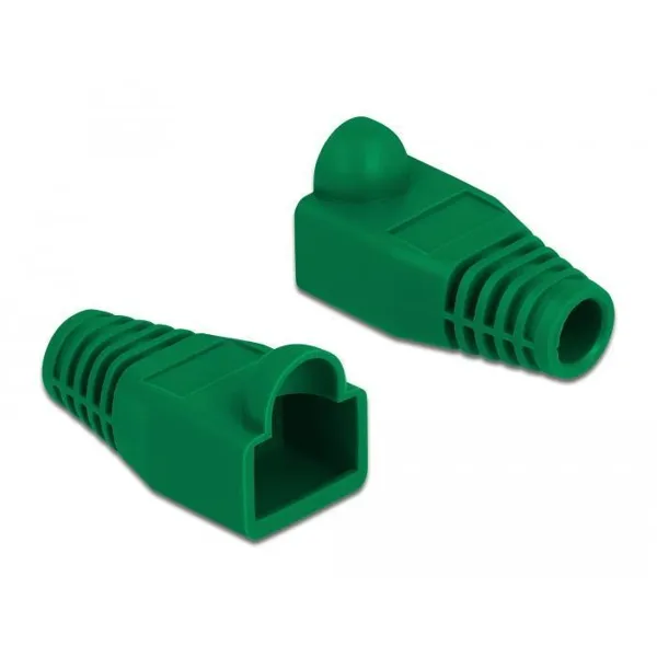 Delock - 86726 - Bend protection sleeve for RJ45 plug green 20 pieces