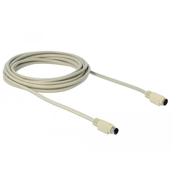 Delock - 85804 - PS/2 Verlängerungskabel 5 m