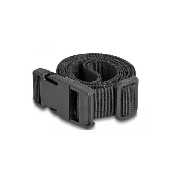Delock - 19109 - Gepäckgurt verstellbar 1,5 m schwarz 2 Stück