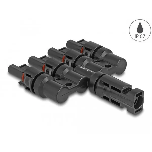 Delock - 60026 - DL4 Solar connector 1 x plug to 4 x socket