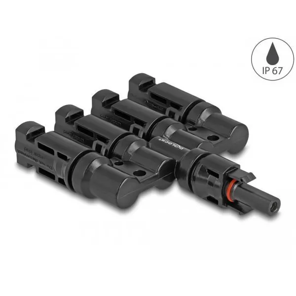 Delock - 60027 - DL4 Solar connector 1 x socket to 4 x plug