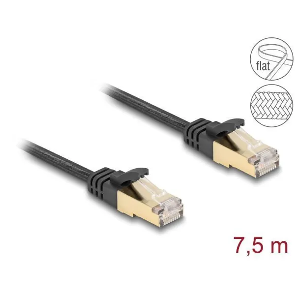 Delock - 80329 - Netzwerkkabel RJ45, S/FTP, 7,5m, black