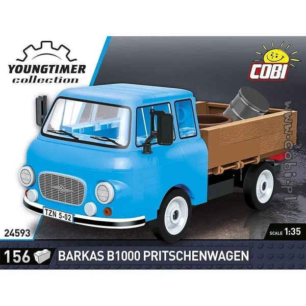 COBI-24593 - 156 PCS YOUNGTIMER /24593/ BARKAS B1000 PLATFORM