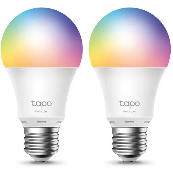 TP-LINK - TAPO L530E(2-PACK) - Smart Wi-Fi LED light bulb, multicoloured, 2500-6500K, E27 - 2-pack