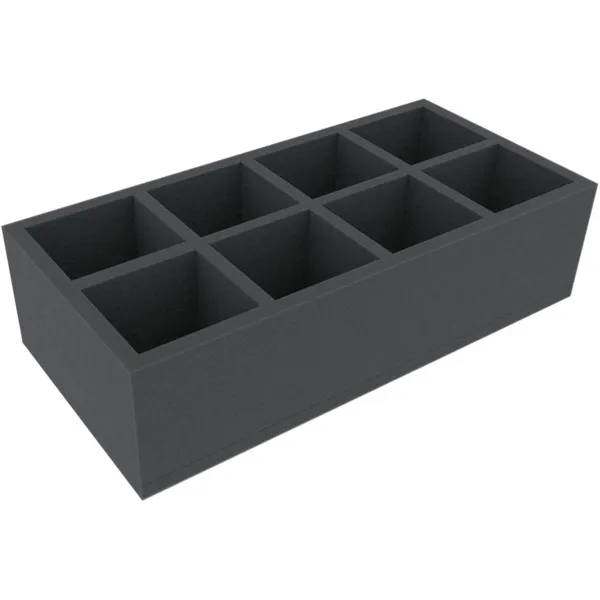 Feldherr - DBMENA085BO - 326 mm x 158 mm x 85 mm Schaumstoffeinlage für Brettspiele - 8 Fäche