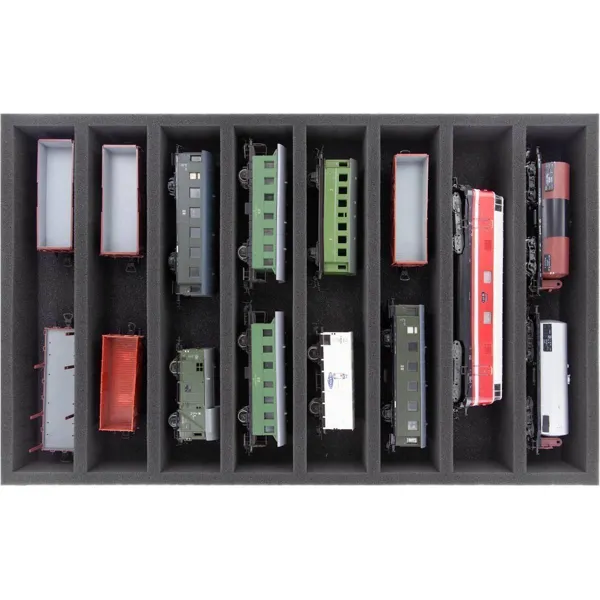 Feldherr - DS050A001 - Foam insert H0 track - horizontal