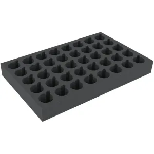 Feldherr - DS060A001 - Foam insert for 40 Christmas baubles / Christmas baubles
